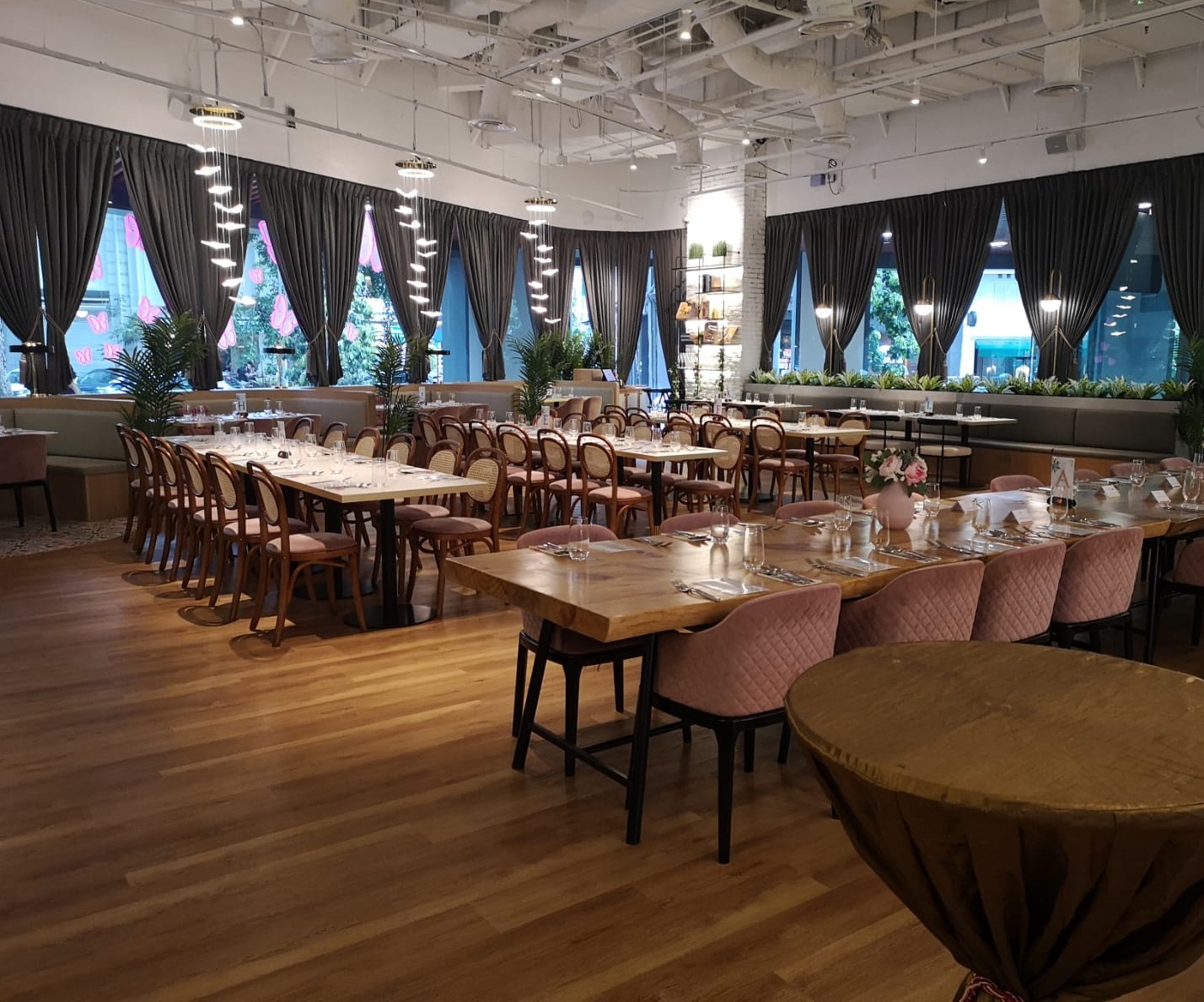 Set for a seated dinner