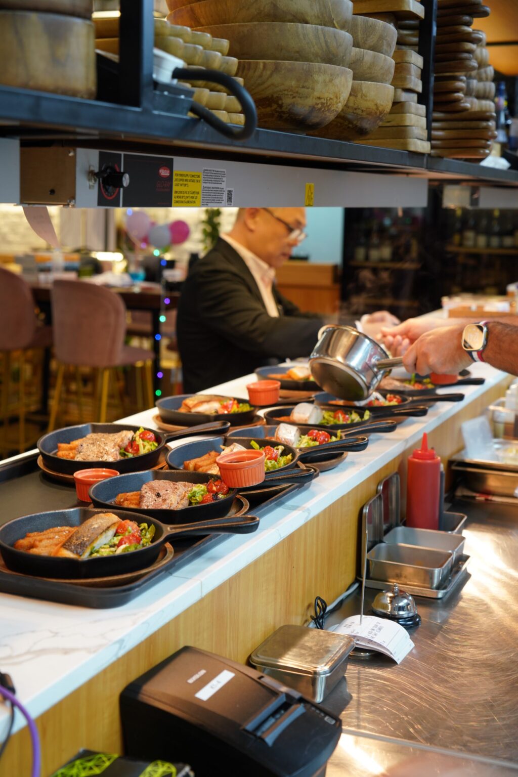 A French buffet